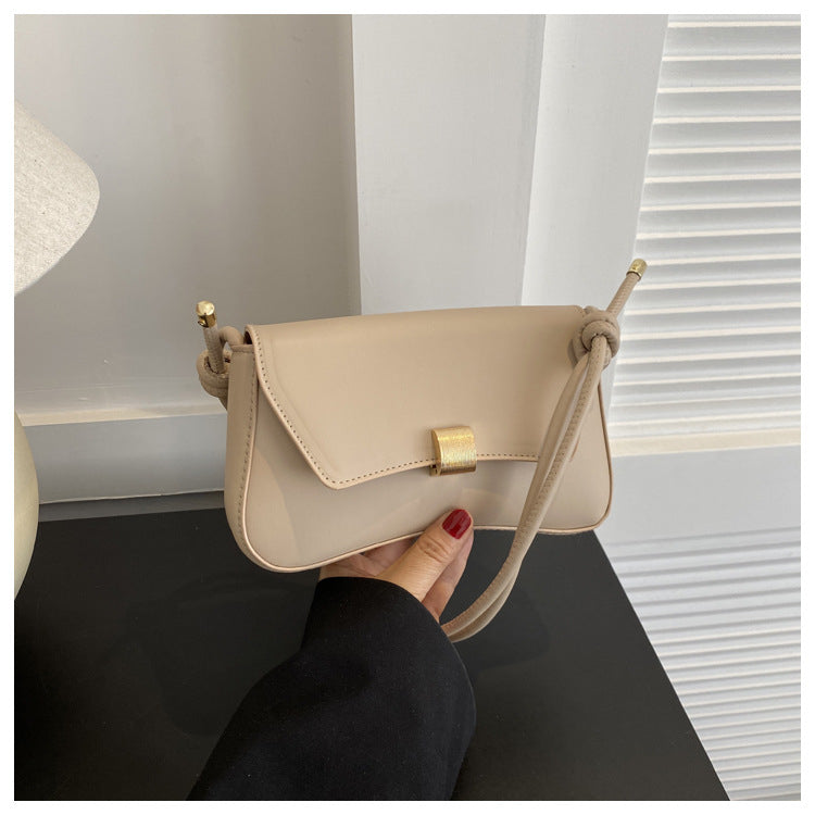 Solid Color PU Leather Women’s Small Square Crossbody Shoulder Bag