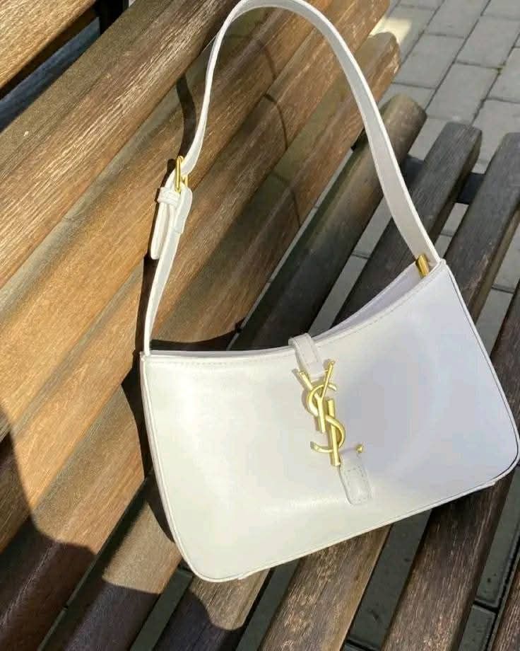 Soft Leather Trendy Underarm Bag – YSL Style