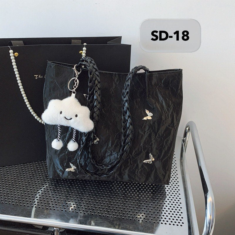 Retro Crossbody Tote Bag