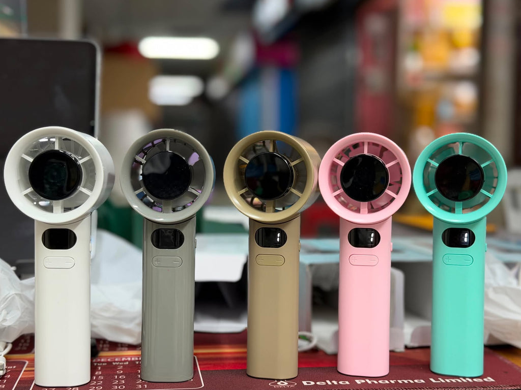 Mini Portable Turbo Fan M11 – 1800mAh Rechargeable USB Handheld Cooling Fan