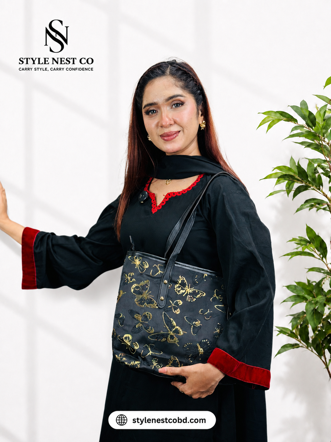 Butterfly Shoulder Bag