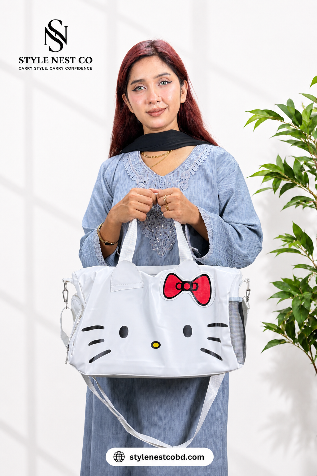 Lightweight Waterproof Cartoon Travel & Gym Bag