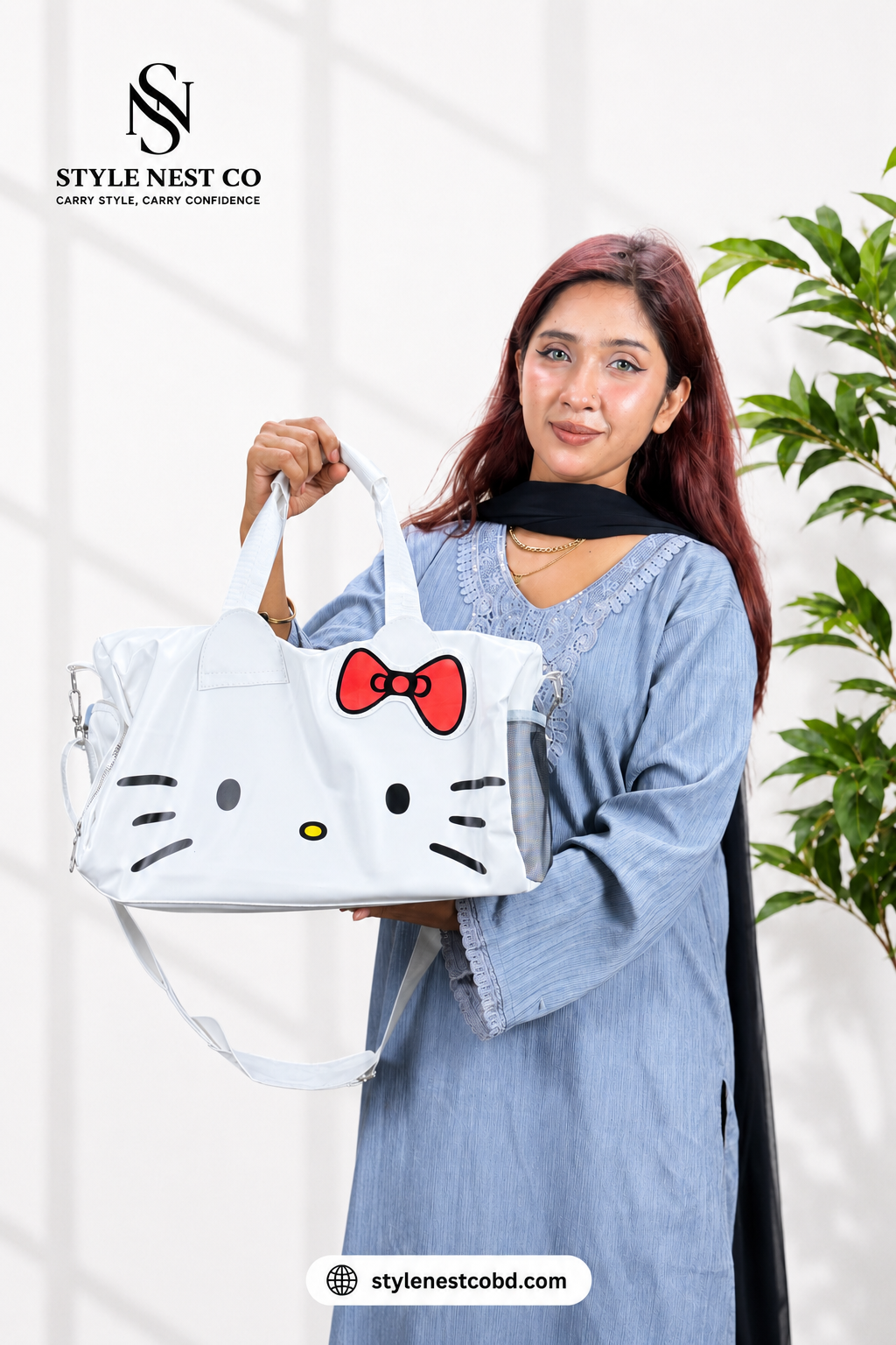 Lightweight Waterproof Cartoon Travel & Gym Bag