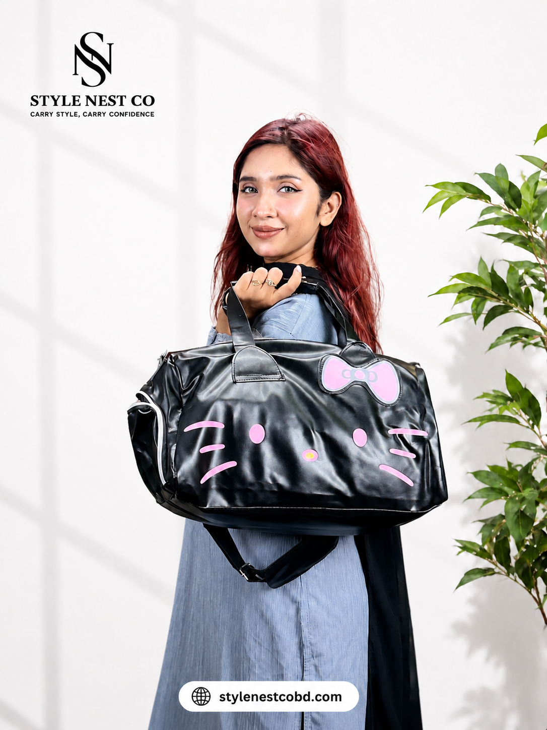 Lightweight Waterproof Cartoon Travel & Gym Bag