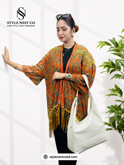 American Style tote with Spouch Bag  (Zipper)