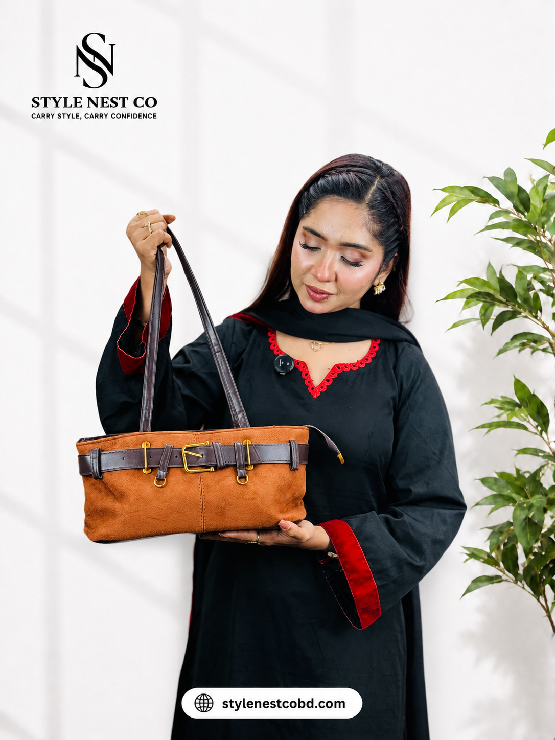 Elegant Versatile Armpit Handbag