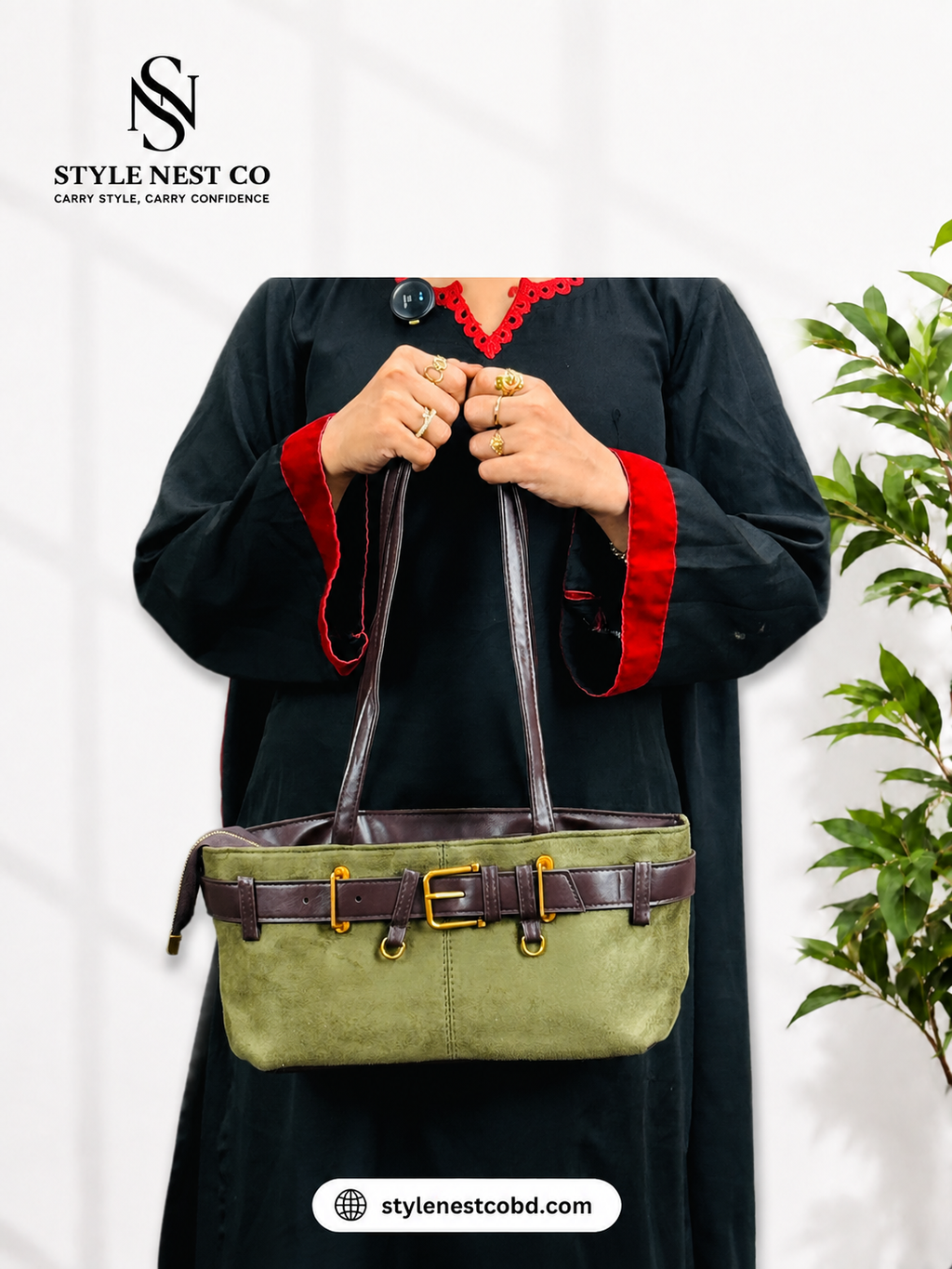 Elegant Versatile Armpit Handbag