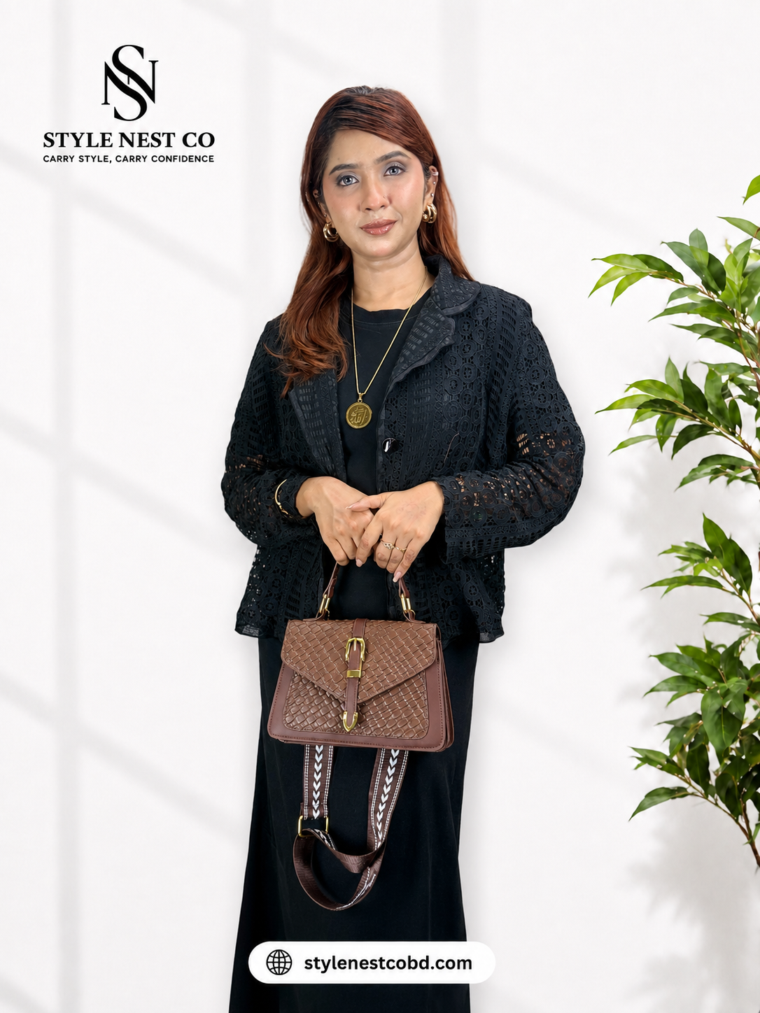 Trendy Color-Blocking Women’s Bag