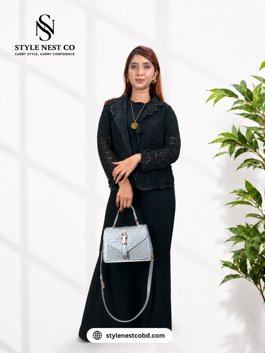 Trendy Color-Blocking Women’s Bag