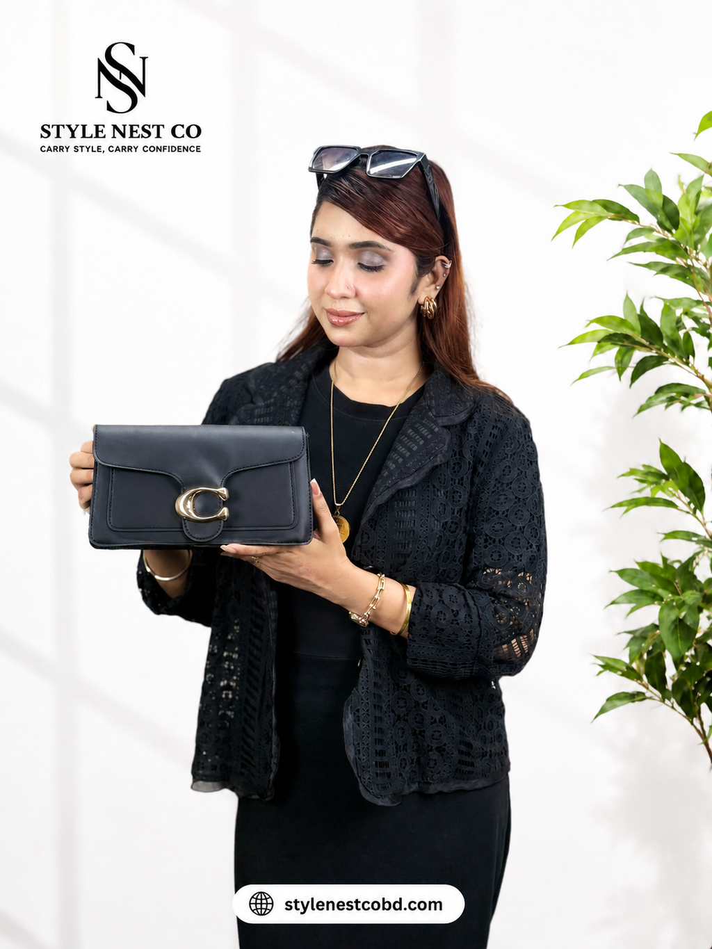 Fashion Caviar Square Bag – Elegant PU Leather Shoulder Bag
