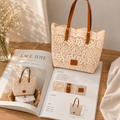 Lace Woven Bag Flower