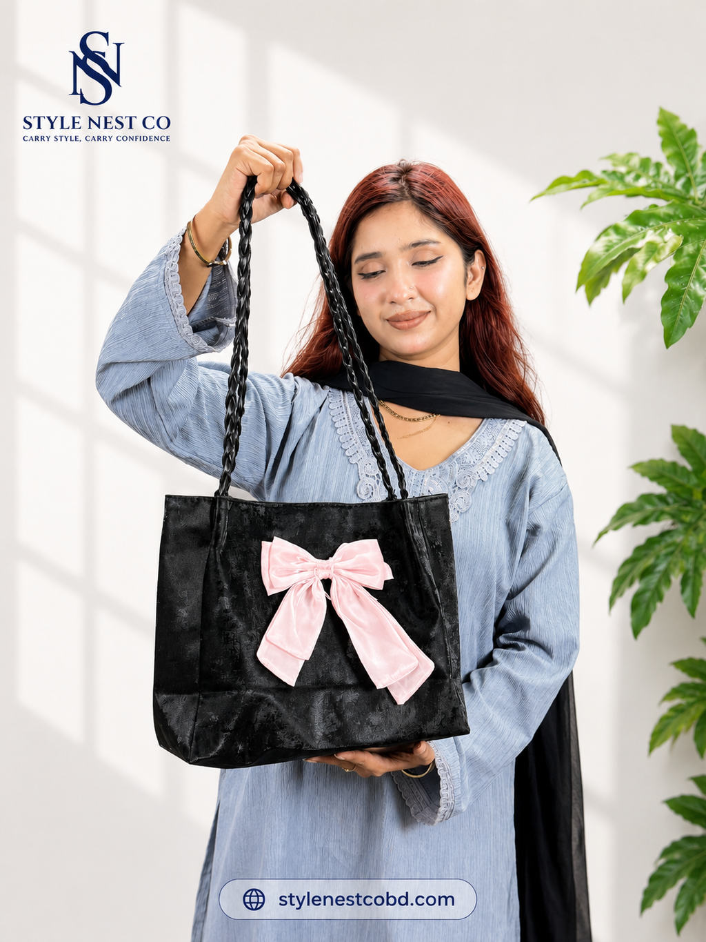 Bow Design Bag Tide Casual