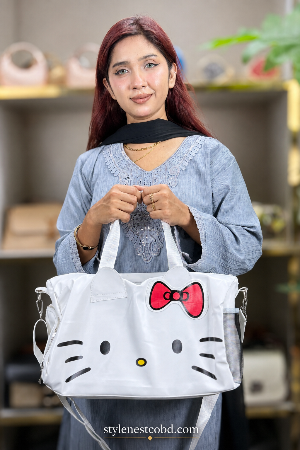 Lightweight Waterproof Cartoon Travel & Gym Bag