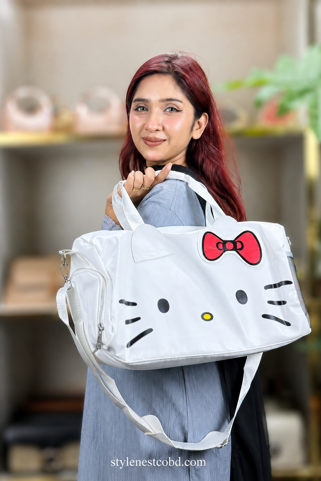 Lightweight Waterproof Cartoon Travel & Gym Bag