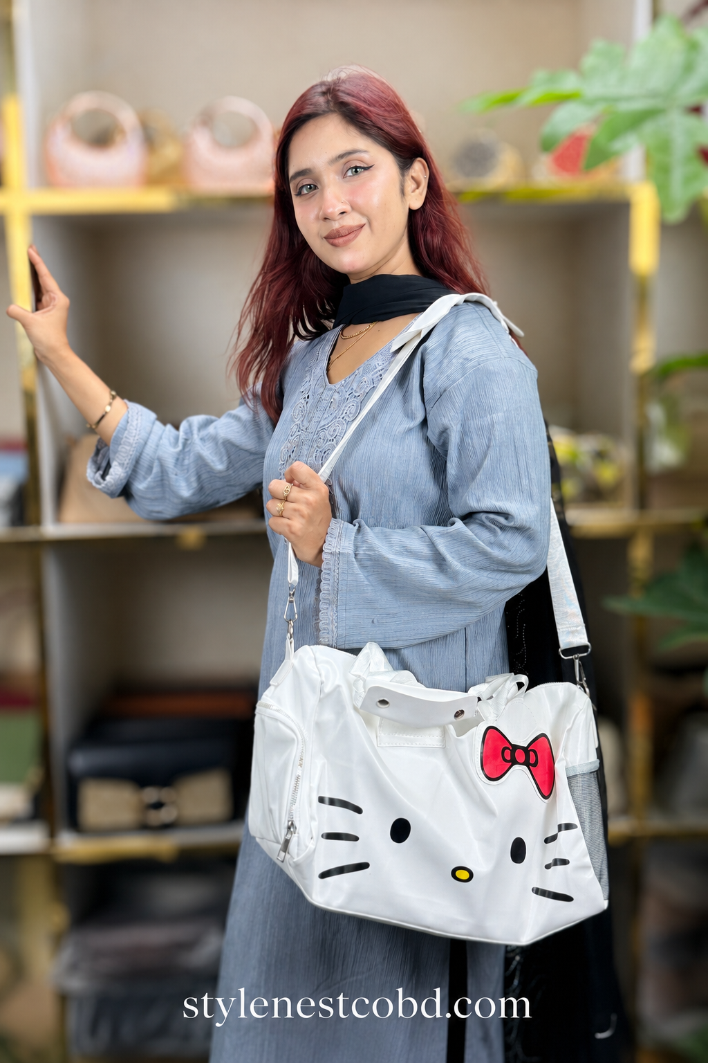 Lightweight Waterproof Cartoon Travel & Gym Bag