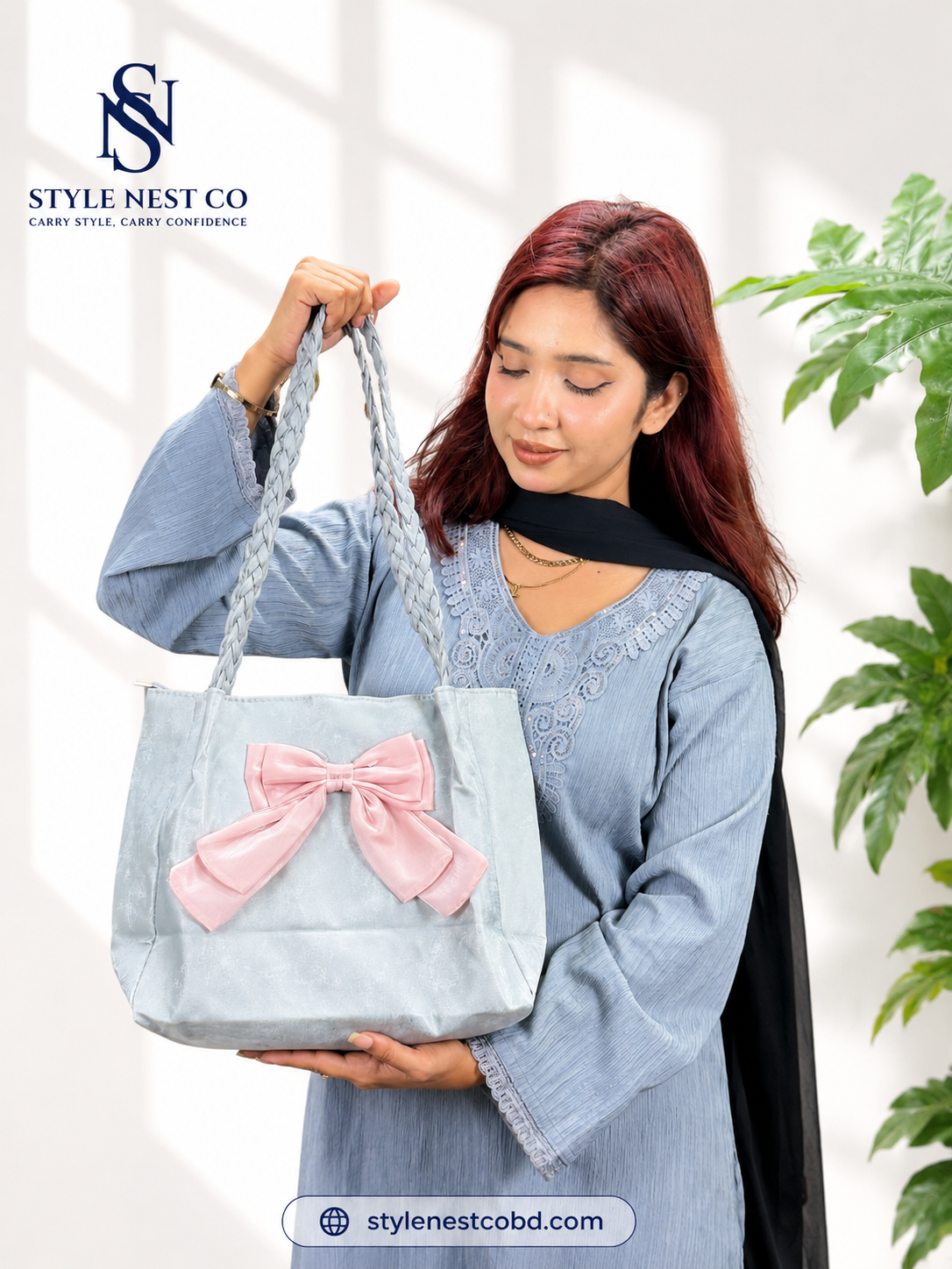 Bow Design Bag Tide Casual