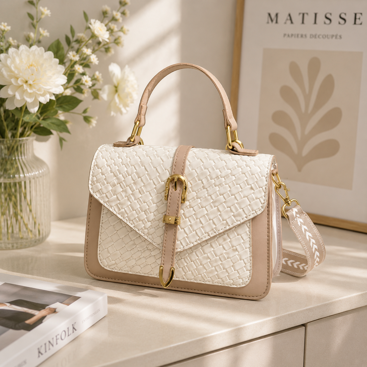 Trendy Color-Blocking Women's Bag&nbsp;