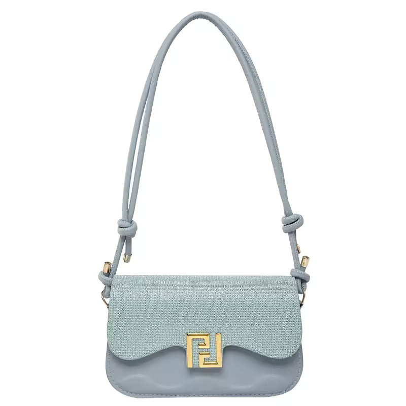 Korean Style PU Leather Casual Shoulder Bag – Simple Fashion Crossbody