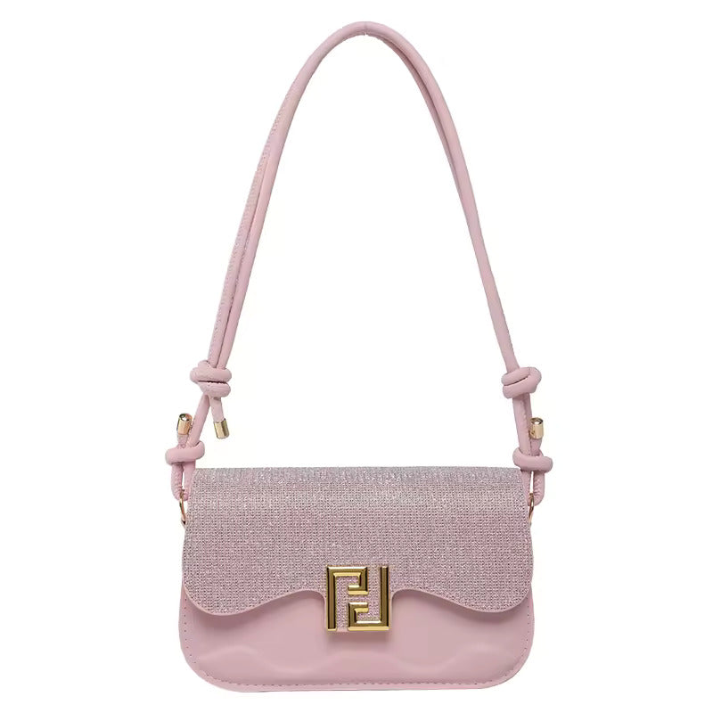 Korean Style PU Leather Casual Shoulder Bag – Simple Fashion Crossbody