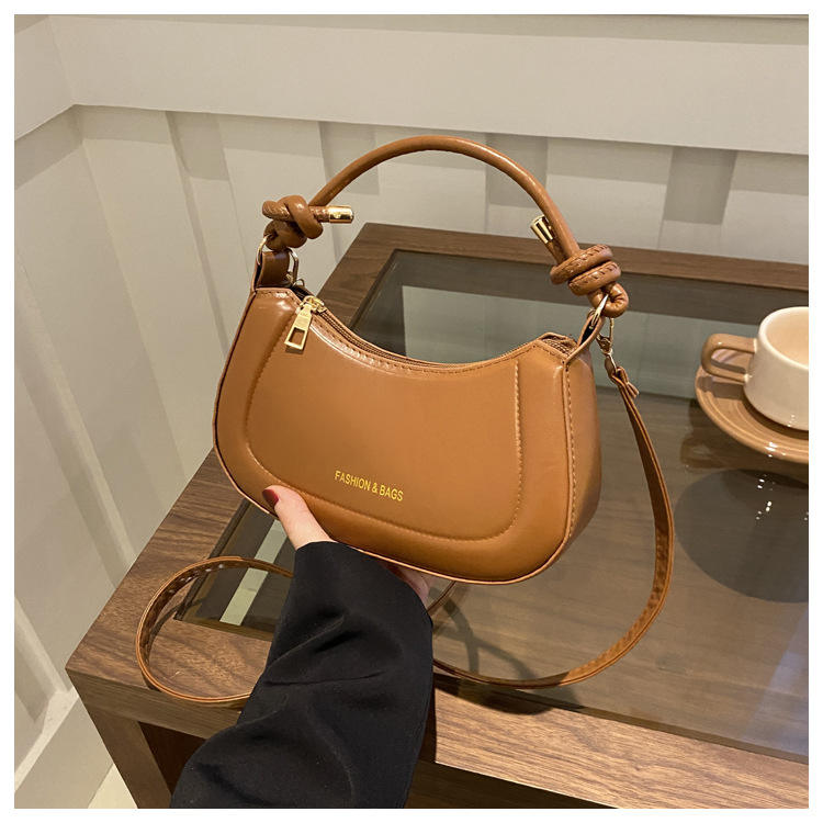 Women’s Patent Leather Zipper Shoulder Handbag Small Square Casual