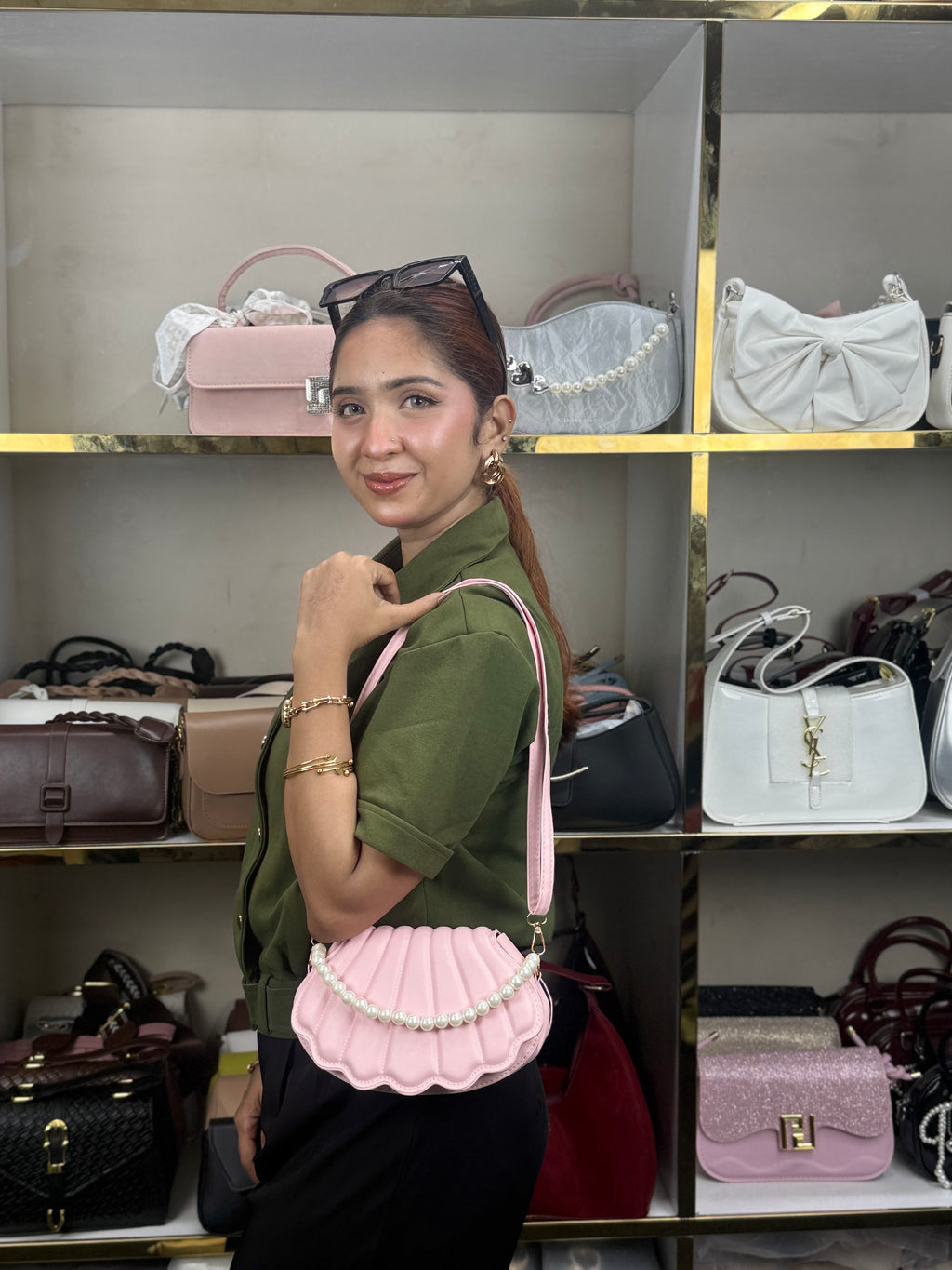 Pearl Chain Bag