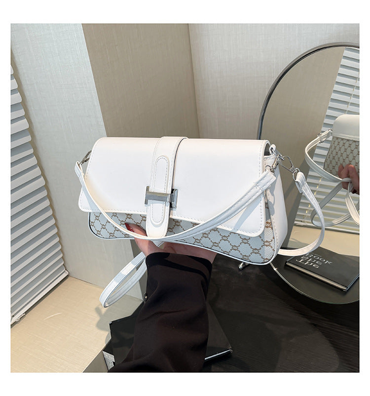 Vintage Luxury Women’s PU Leather Flap Crossbody Shoulder Bag