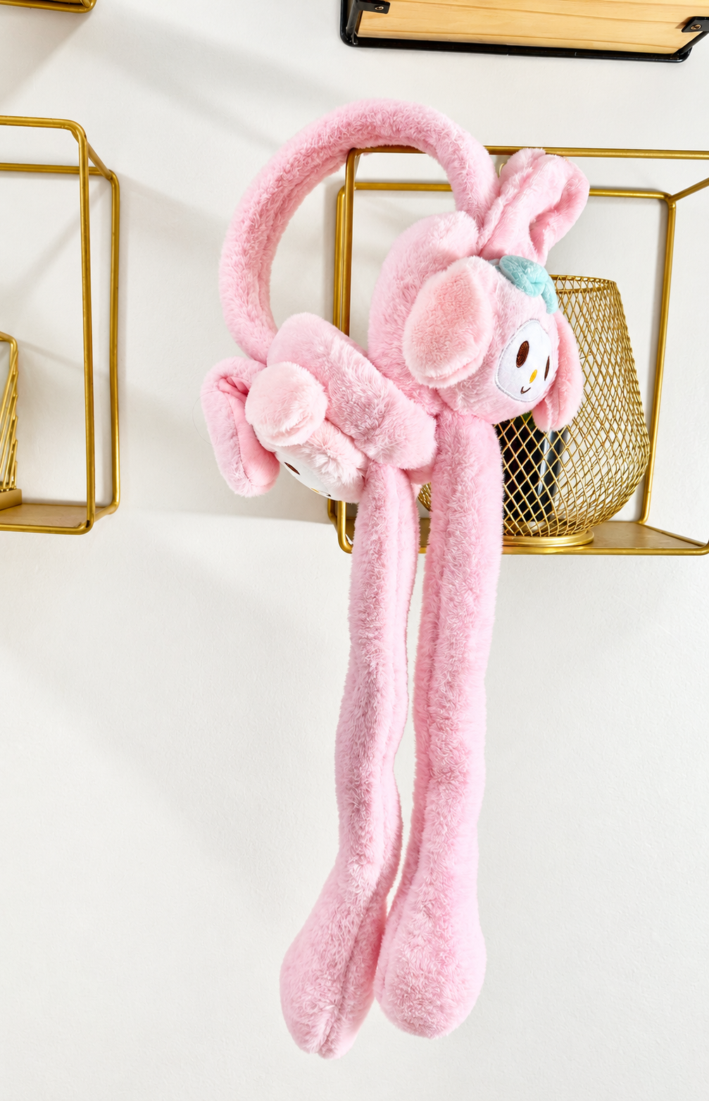 Bunny Hug Kids’ Fluffy Rabbit Ear Earmuffs