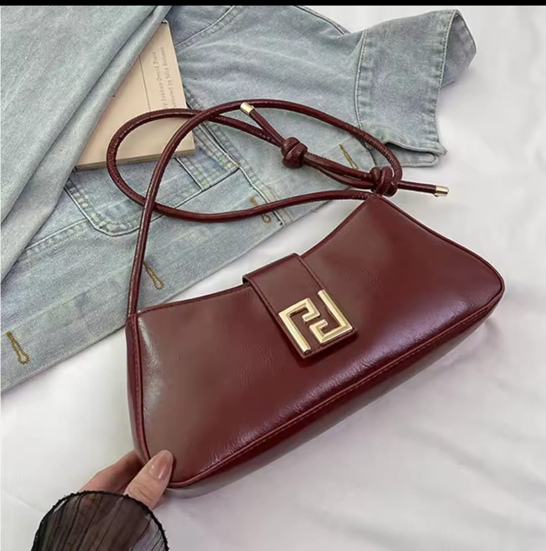 Elegant French Baguette Shoulder Bag