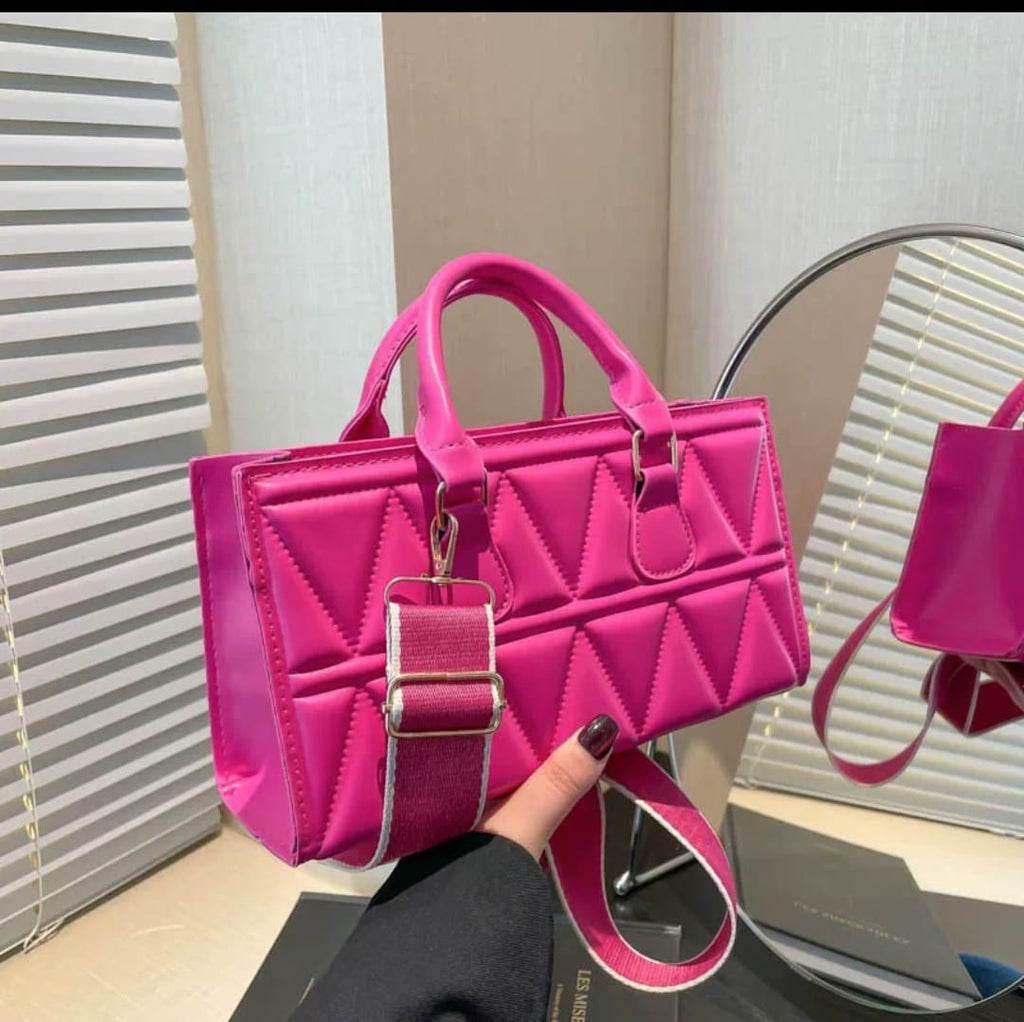 Designer Plaid PU Leather Women’s - Luxury Fashion Handbag