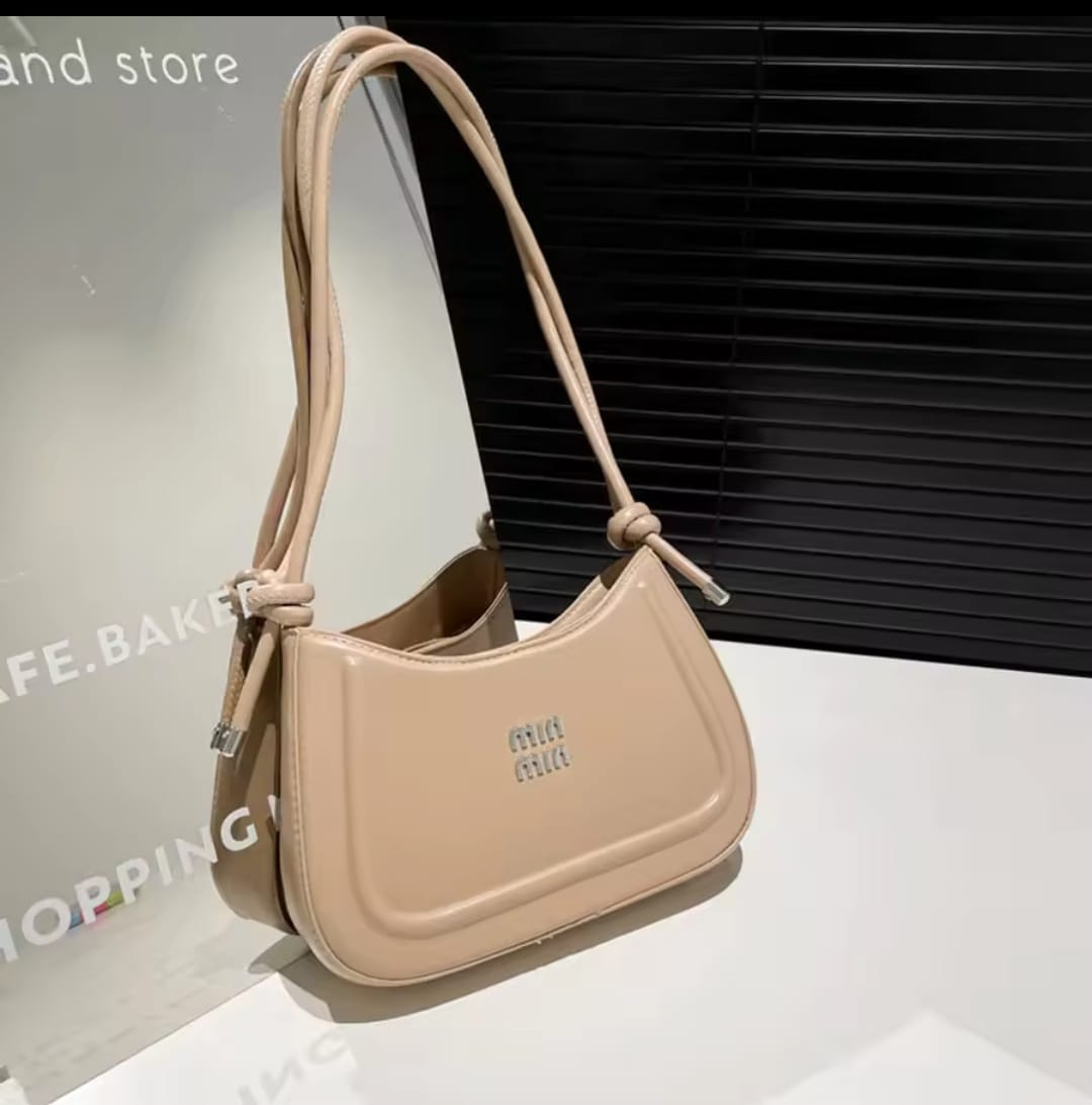 Korean Style Women’s Crescent Crossbody Shoulder Bag – High-End Fashion Handbag