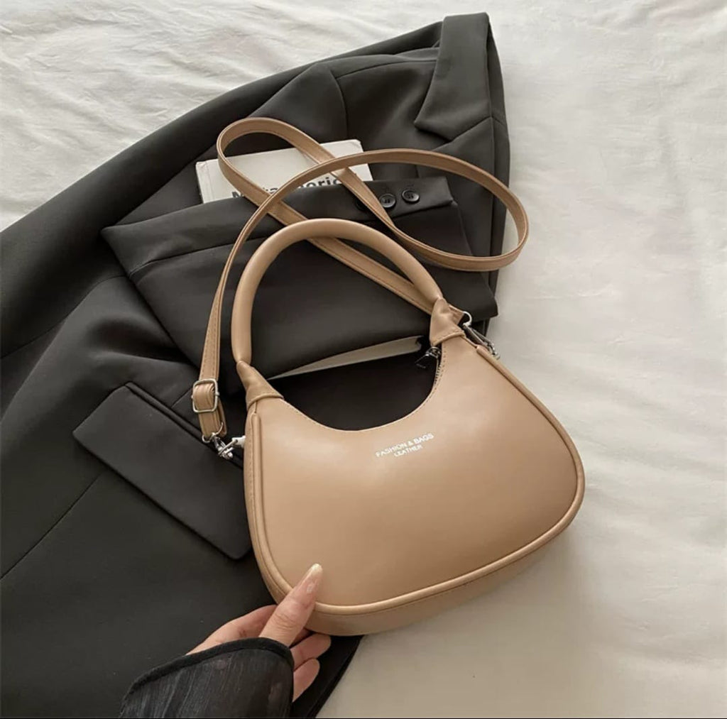 Luxury Designer PU Leather Women’s Underarm Shoulder Purse Bag
