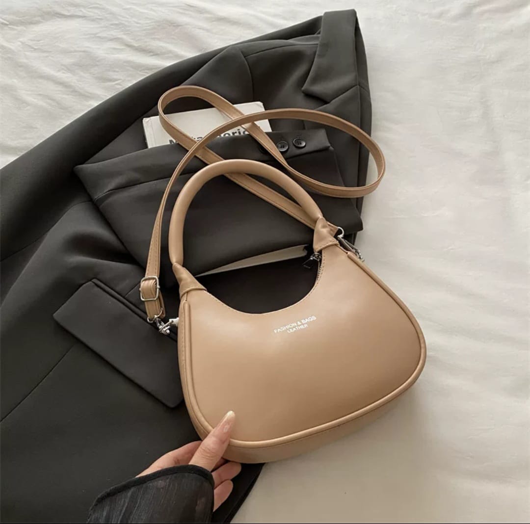 Luxury Designer PU Leather Women’s Underarm Shoulder Purse Bag
