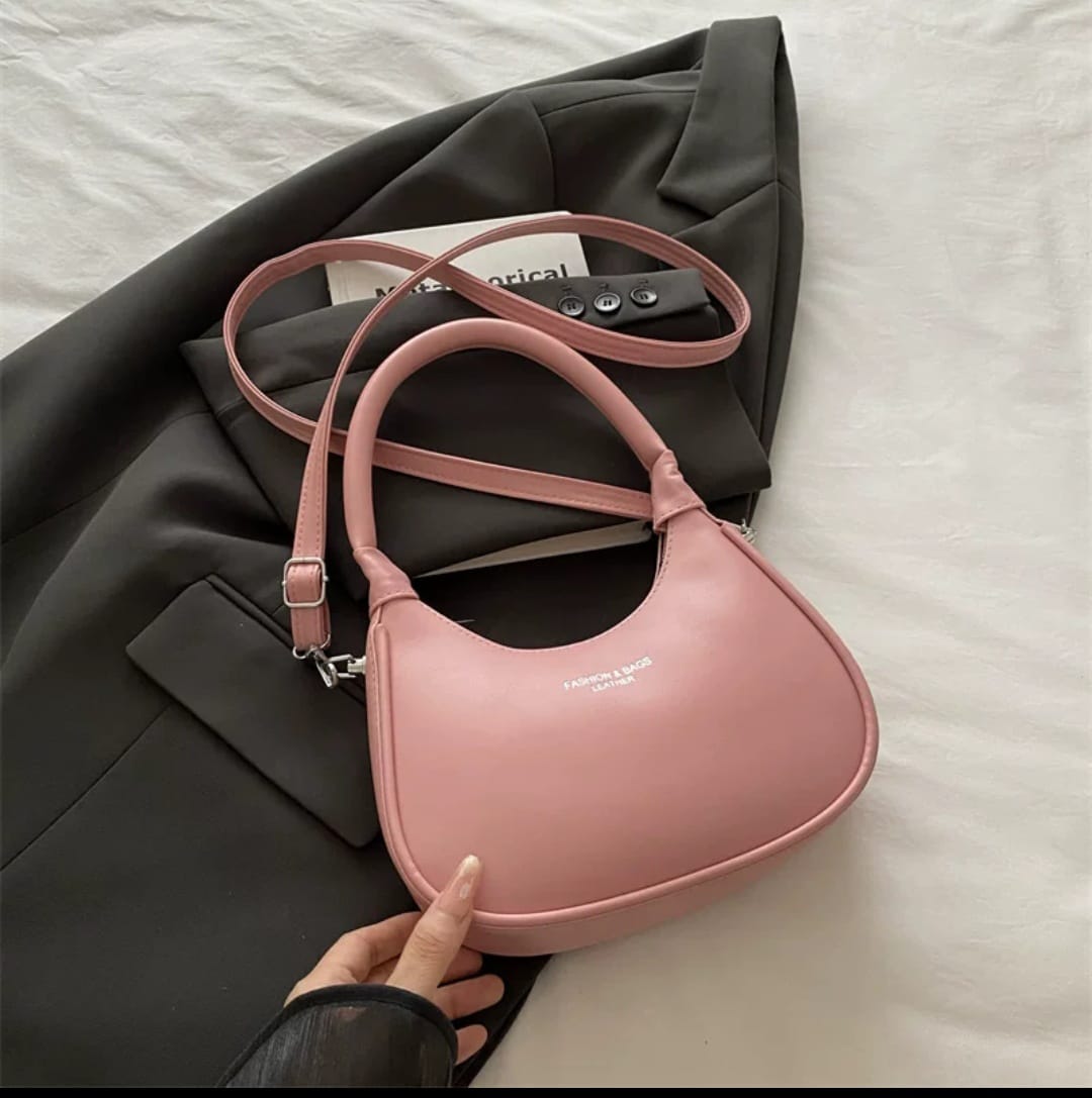 Luxury Designer PU Leather Women’s Underarm Shoulder Purse Bag