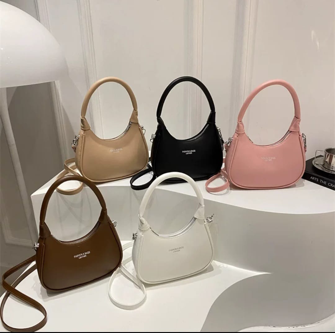 Luxury Designer PU Leather Women’s Underarm Shoulder Purse Bag