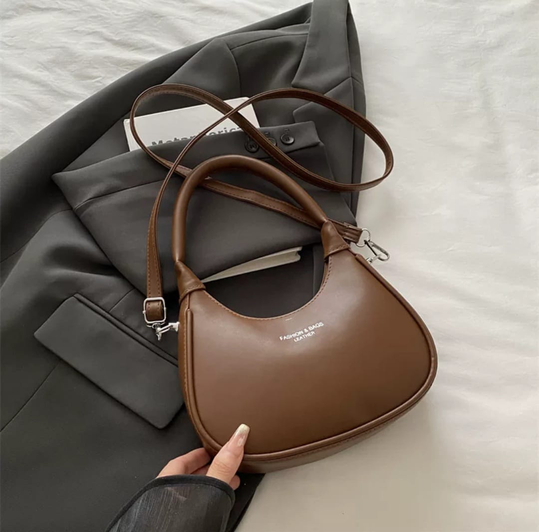 Luxury Designer PU Leather Women’s Underarm Shoulder Purse Bag