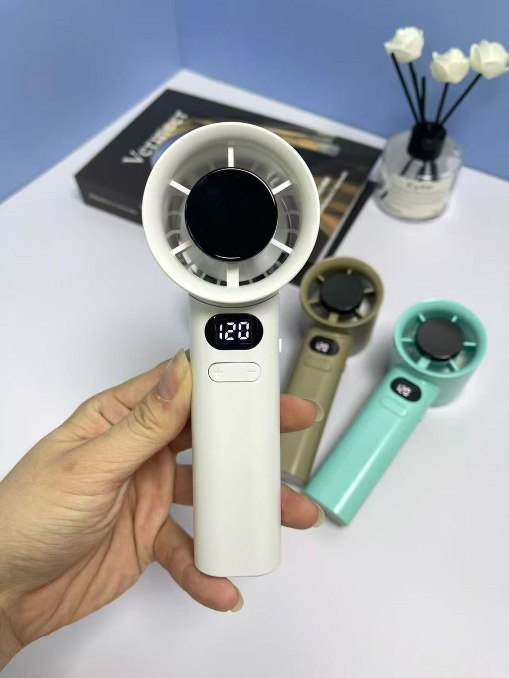 Mini Portable M11 Turbo Fan – 1800mAh Rechargeable USB Handheld Cooling Fan