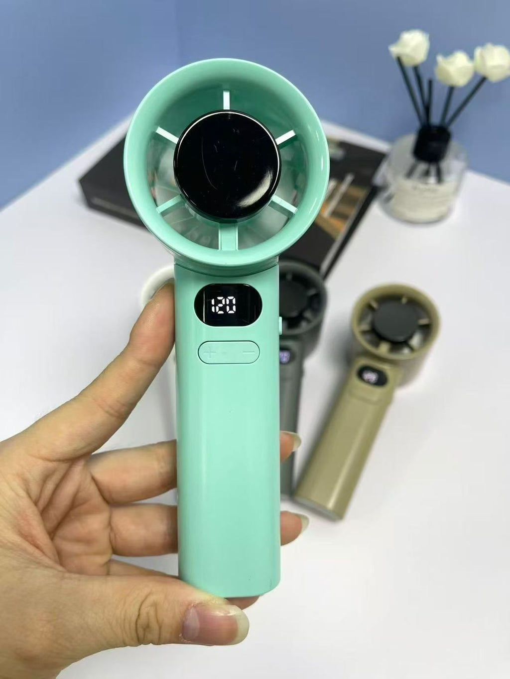 Mini Portable M11 Turbo Fan – 1800mAh Rechargeable USB Handheld Cooling Fan