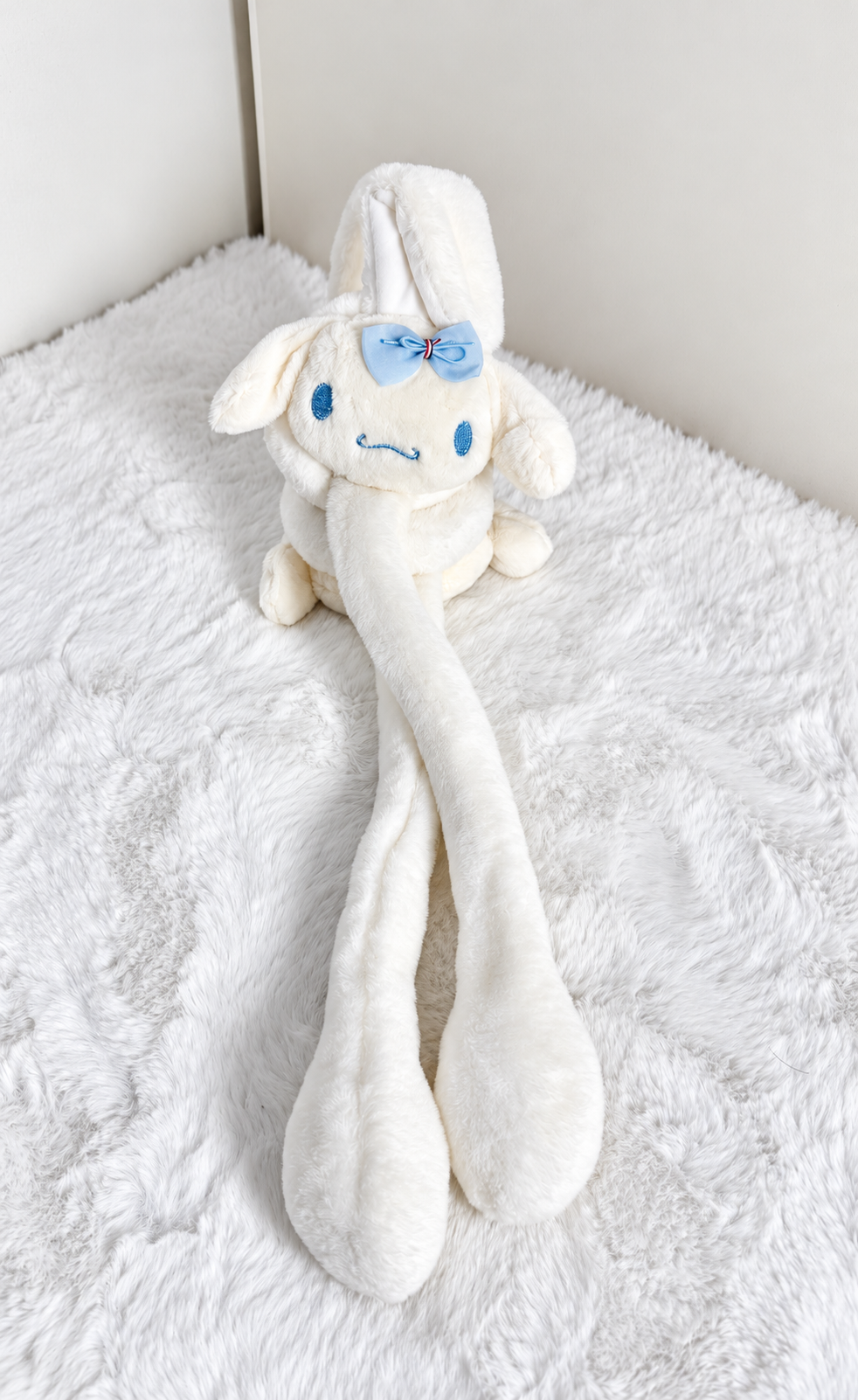 Bunny Hug Kids’ Fluffy Rabbit Ear Earmuffs