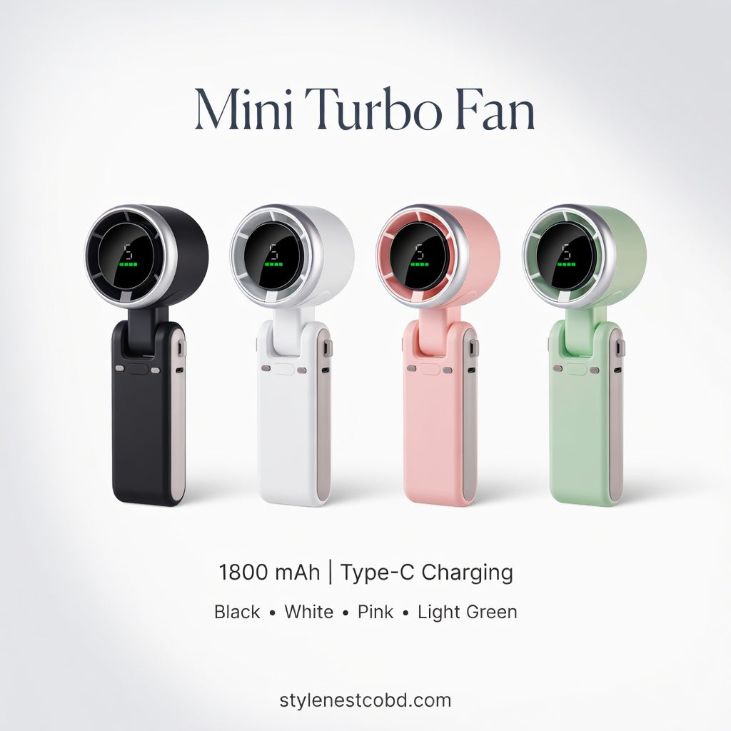 Mini Fan Fast High Speed Portable Mini Turbo Fan – StyleNest Co.