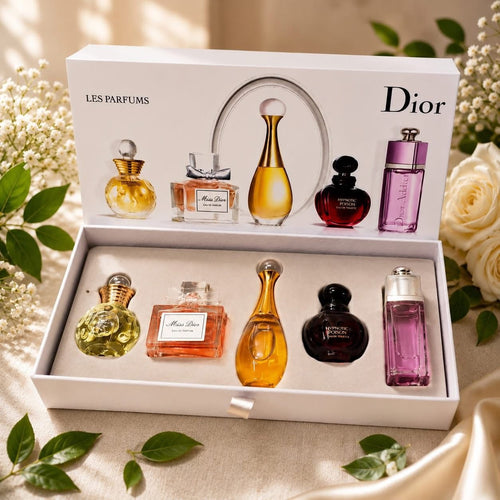 Dior 5 in 1 Perfume Gift Set – Luxury Mini Fragrance Collection